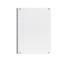 OXFORD Collegeblock A4+ schwarz, 90g 70 Blatt, 100050228