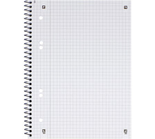 OXFORD Collegeblock A5+ quadrill, 90g 80 flls., 100050393