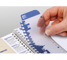 OXFORD Cahier rel. MyColours A4 5-farbig ass.,quad.5mm 90flls., 100101864