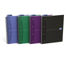 5 X OXFORD Collegeblock A4+ quadrill, 90g 90 feuilles, 100104364