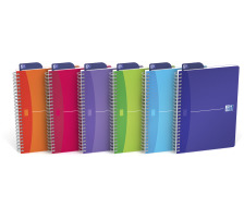 OXFORD Carnet spirale MyColours A5 lign, 90g 5x90 flls., 100104780