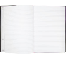 5 X OXFORD Buch Black 'n Red A4 liniert 96 Blatt, 400047606
