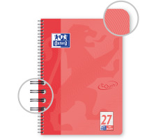 OXFORD Collegeblock Touch A4+ 90g coral, 400086493