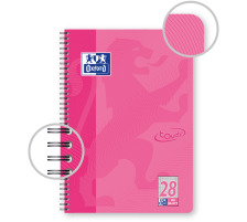 OXFORD Collegeblock Touch A4+ 90g rose, 400086496