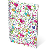 OXFORD Carnet spirale ForMe Floral A5 lign 60 flls., 400094953