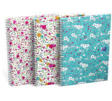 OXFORD Carnet spirale ForMe Floral B5 lign 60 flls., 400094959