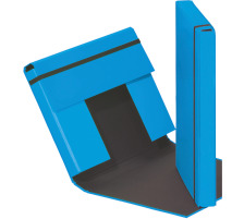 PAGNA Dossier compart Trend A4 avec lastique bleu, 21308-20