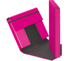PAGNA Dossier compart Trend A4 lastique rose, 21308-34