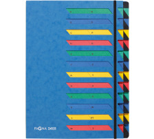 PAGNA Deskorganizer A4 blau A-Z, 24151-02