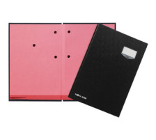 PAGNA Signataire DE LUXE A4 noir, plastique 20 compart., 24202-04