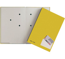 PAGNA Unterschriftenmappe A4 gelb, 24205/05