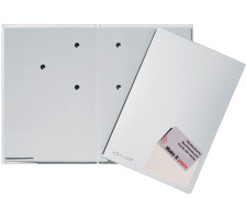 PAGNA Unterschriftenmappe A4 silber, 24205/14