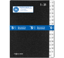 PAGNA Vorordner A4 schwarz 1-31, 24321/04