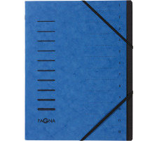 PAGNA Dossier de collection bleu 12 pcs., 40059-02