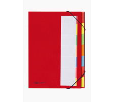 PAGNA Deskorganizer A4 rouge 7 compart., 44171-01