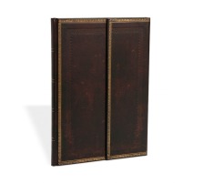 PAPERBLANKS Cuir Grande blanco noir, PB8430