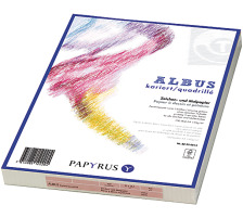 PAPYRUS Zeichenpapier A4 140g, kariert 5mm 100 Blatt, 88020013
