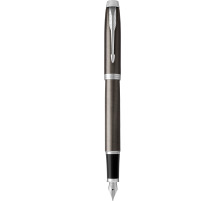 PARKER Stylo plume IM Gun Metal M bleu, 1931657
