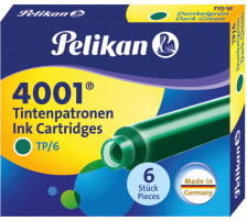 PELIKAN Cartouche d'encreTP/6 vert 6 pcs., 300087