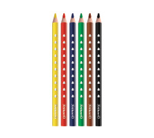 PELIKAN Crayons de couleur Silverino 6 couleurs, 700610
