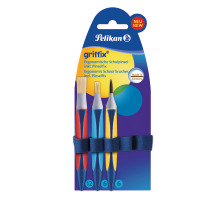 PELIKAN Pinselset Griffix 3-teilig 3 Farben, 700726