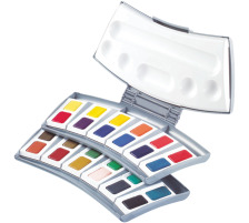 PELIKAN Couleurs à l'eau 24 couleurs, 725D/24