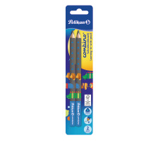 PELIKAN Crayon Combino gris/bleu animals, 811187