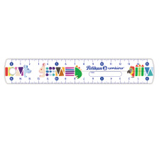 PELIKAN Rgle Combino 15cm blanc animals, 811224