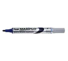 PENTEL Whiteboard Marker MAXIFLO 4mm bleu, MWL5S-C
