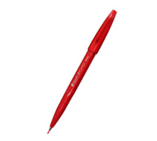 PENTEL Brush Sign Pen 4 Farben, Etui, SES15C-4