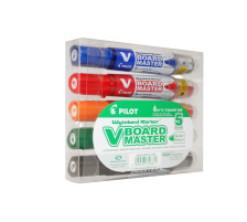 PILOT V-Board Master 2,3mm 5 couleurs, set, WBMAVBMMS