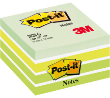 POST-IT Cube 76x76mm vert/450 feuilles, 2028-G