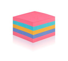 POST-IT Cube Super Sticky 76x76mm multicolor 440 feuilles, 2028SSRBWC