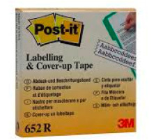 POST-IT Bande inscription 8,4mmx17,7m, 652R