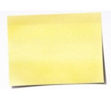 POST-IT Bloc 38x51mm jaune/100 feuilles 3 pices, 653Y