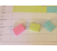 POST-IT Bloc 38x51mm jaune/100 feuilles 3 pices, 653Y