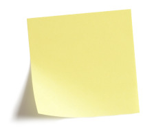 POST-IT Block 76x76mm gelb/100 Blatt, 654