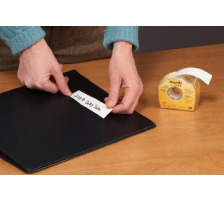 POST-IT Tape 25mmx17.7m blanc avec rouleau, 658H