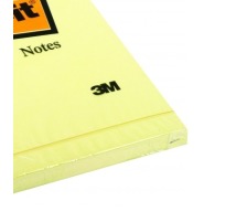POST-IT Bloc 102x152mm jaune/100 feuilles, 659Y