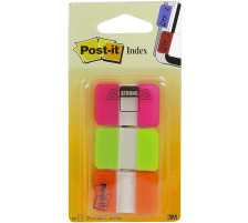POST-IT Index Strong 25,4x38mm 3-couleur/3x22 tabs, 686-PGO