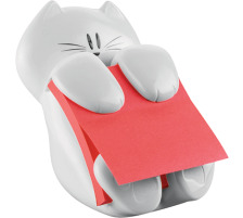 POST-IT Dispenser Katze weiss Z-Notes/90 Blatt 76x76mm, CAT-330