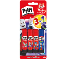 PRITT Btons de colle BTS 11/10g 3x11 g + 1x10 g 3+ 1 pcs., 900263
