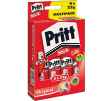 6 X PRITT Bton de colle mdium 22g, PS6BF