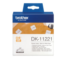 PTOUCH Etiquettes carres 23mm QL-500 blanc 1000 pc./rouleau, DK-11221