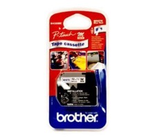 PTOUCH Ruban, non lamin bleu/blanc pour PT-65/75/85/110 8m x12 mm, M-K233BZ