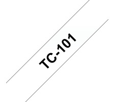 PTOUCH Band, laminiert schwarz/klar PT-3000 12 mm, TC-101