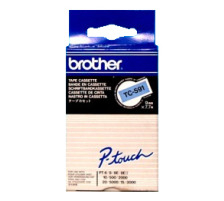 PTOUCH Ruban, lamin noir/bleu PT-3000 9 mm, TC-591