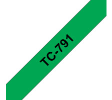 PTOUCH Ruban, lamin noir/vert PT-3000 9 mm, TC-791