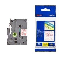 PTOUCH Ruban, lamin rouge/transp. PT-1280VP 12 mm, TZe-132