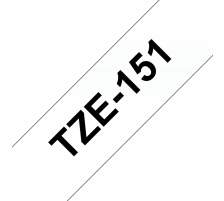 PTOUCH Ruban, lamin noir/transp. PT-2450DX 24 mm, TZe-151